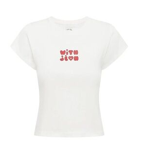 With Jean Baby Tee